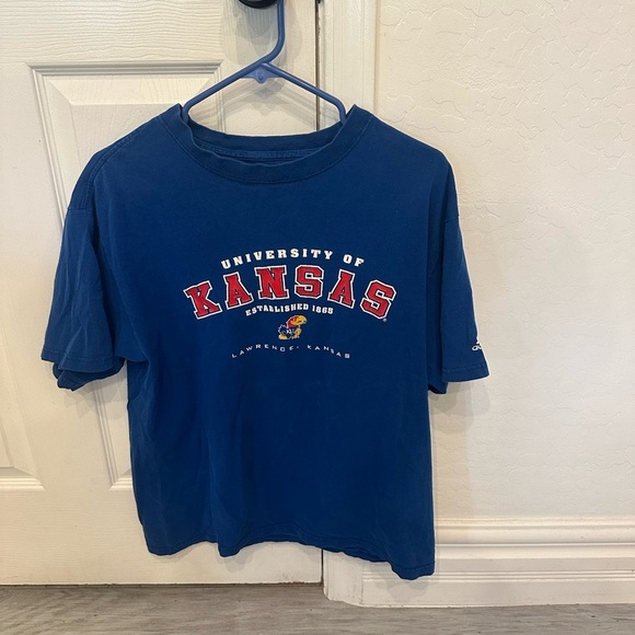 adidas Other - University of Kansas Blue T-Shirt